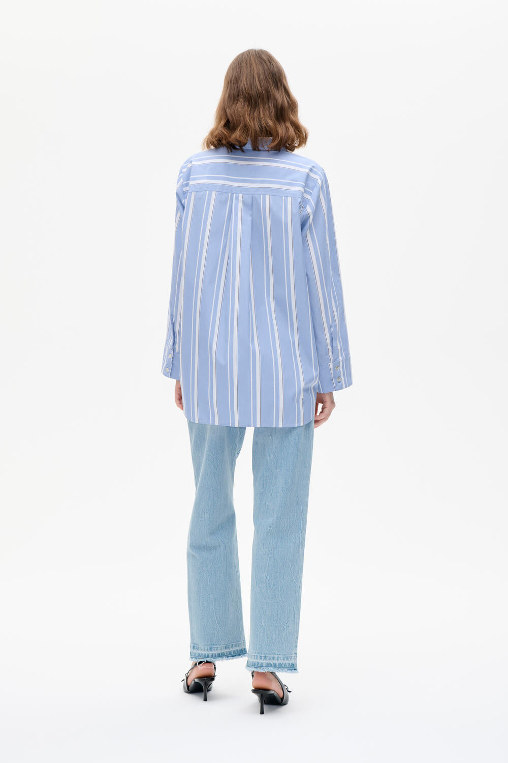 Milo skjorte - Breezy Blue Stripe